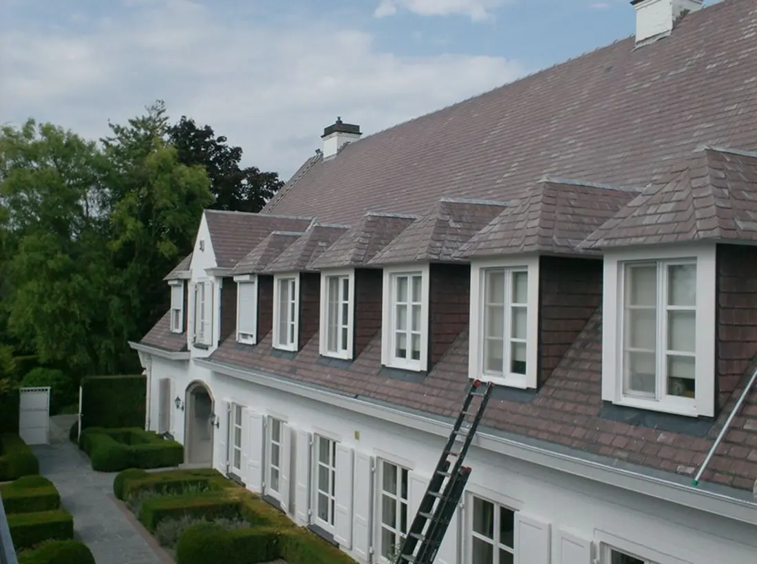 Dakrenovatie — project 18 — voor de werken