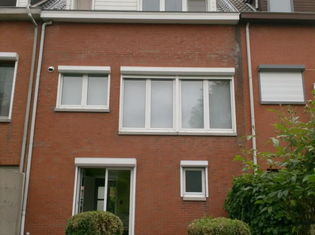 Gevelschilderwerk — project 32 — voor de werken